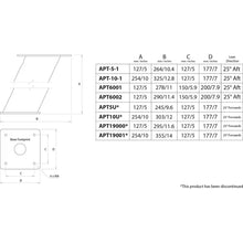 Scanstrut APT6002 Aluminum PowerTower Open Array Radar Mount - 6’’ Aft Leaning [APT6002] - Radar/TV Mounts