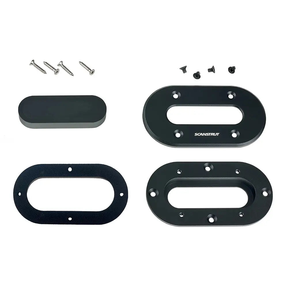 Scanstrut Black Anodized Aluminum Low-Profile Multi Cable Seal f/Cables Up to 15mm [DS-LP-MULTI-BLK] - Wire Management