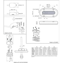 Scanstrut DS-Multi Vertical Cable Seal [DS-MULTI] - Wire Management