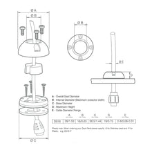 Scanstrut DS16-P Vertical Cable Seal [DS16-P] - Wire Management