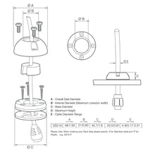 Scanstrut DS21A-P Vertical Cable Seal [DS21A-P] - Wire Management
