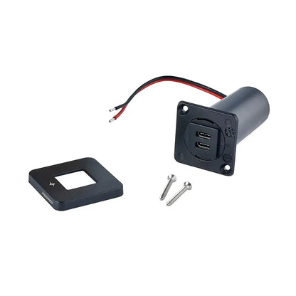 Scanstrut TILE USB-C Interior Charging Socket - 12/24V - Black Bezel [SC-TILE-20] - Accessories