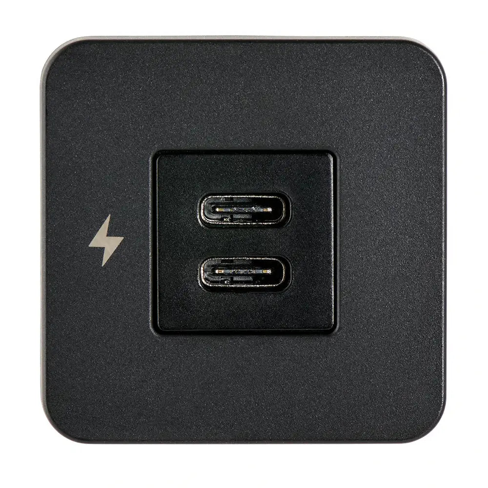 Scanstrut TILE USB-C Interior Charging Socket - 12/24V - Black Bezel [SC-TILE-20] - Accessories