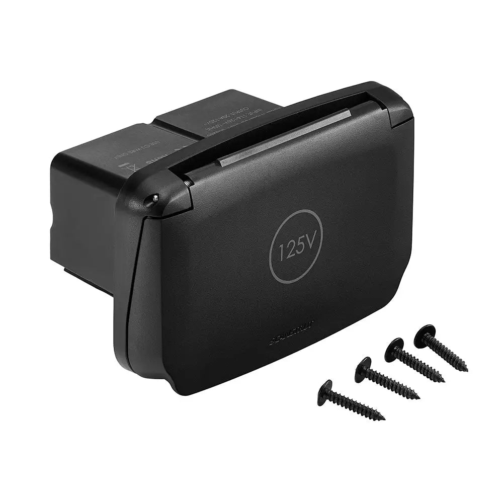 Scanstrut Ventura Series Dual AC Outlet - 125V - 20A [SC-V-P1] - Accessories