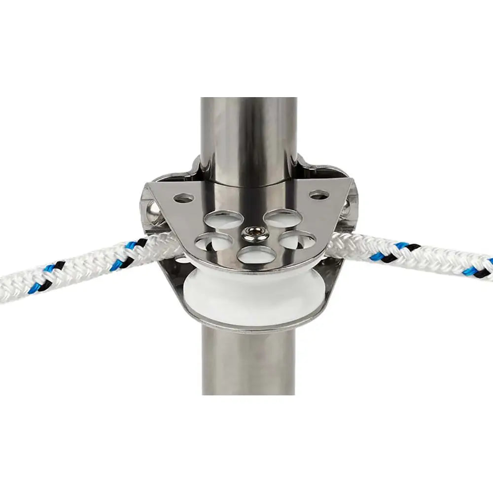 Schaefer Clamp-On Furling Line Stanchion Lead Block - 1’’ Ball Bearing [300-34] - Blocks
