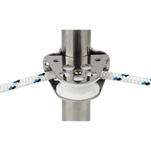 Schaefer Clamp-On Furling Line Stanchion Lead Block - 1’’ Ball Bearing [300-34] - Blocks