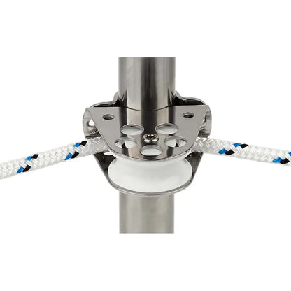 Schaefer Clamp-On Furling Line Stanchion Lead Block - 1’’ Ball Bearing [300-34] - Blocks