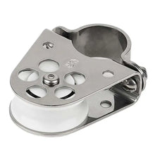 Schaefer Clamp-On Furling Line Stanchion Lead Block - 1’’ Ball Bearing [300-34] - Blocks