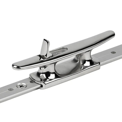Schaefer Mid-Rail Chock/Cleat Stainless Steel - 1’’ [70-74] - Hardware