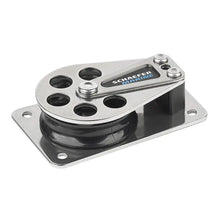 Schaefer Series 5 Flat Base Cheek Block - Stainless Steel Cheeks [505-11] - Blocks