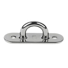 Schaefer Stainless Steel Welded Pad Eye - 3’’L x 1’’W [78-01] - Hardware