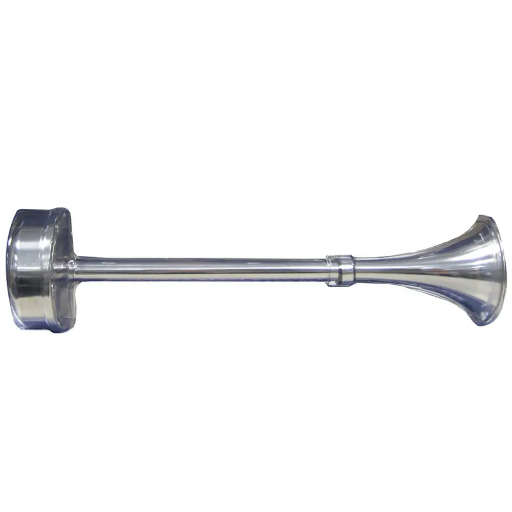 Schmitt Marine Standard Single Trumpet Horn - 12V - Stainless Exterior [10025] - Horns