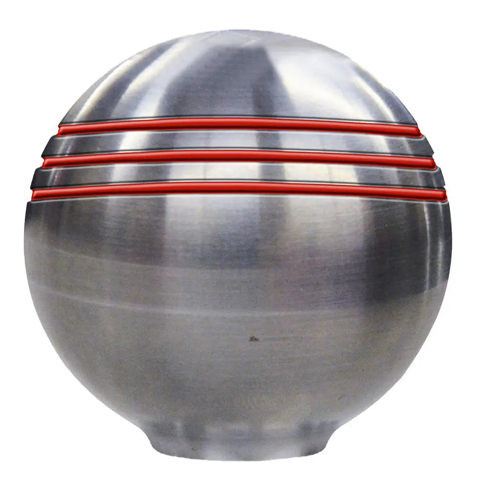 Schmitt Marine Throttle Knob - 1-7/8’’ - Red Grooves [50044] - Engine Controls