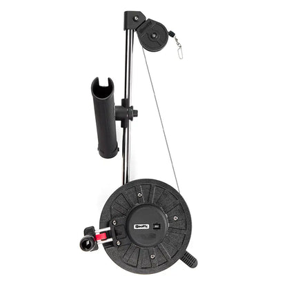 Scotty 1091 Telescoping 60’’ Longarm Combo Manual Downrigger w/ Swivel Base [1091] - Downriggers