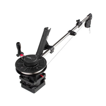Scotty 1091 Telescoping 60’’ Longarm Combo Manual Downrigger w/ Swivel Base [1091] - Downriggers
