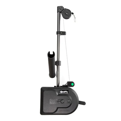 Scotty 1101 Depthpower 30’’ Electric Downrigger w/Rod Holder & Swivel Base [1101] - Downriggers