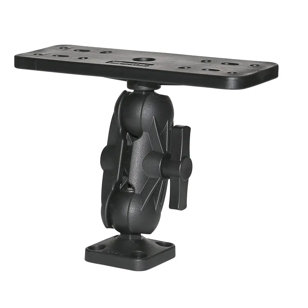 Scotty 163 1.5’’ Ball Mount w/Fishfinder Universal Mounting Plate [0163] - Accessories