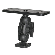 Scotty 163 1.5’’ Ball Mount w/Fishfinder Universal Mounting Plate [0163] - Accessories