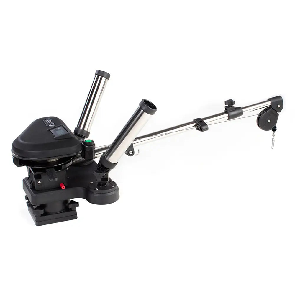 Scotty 2116 HP Depthpower Electric Downrigger 60’’ SS Telescoping Boom w/Swivel Base - Dual Rod Holder [2116]