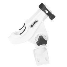 Scotty 280 Bait Caster/Spinning Rod Holder w/241 Deck/Side Mount - White [280-WH] - Rod Holders