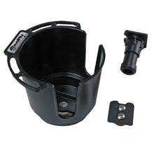 Scotty 311 Drink Holder w/Bulkhead/Gunnel Mount & Rod Holder Post Mount - Black [311-BK] - Accessories