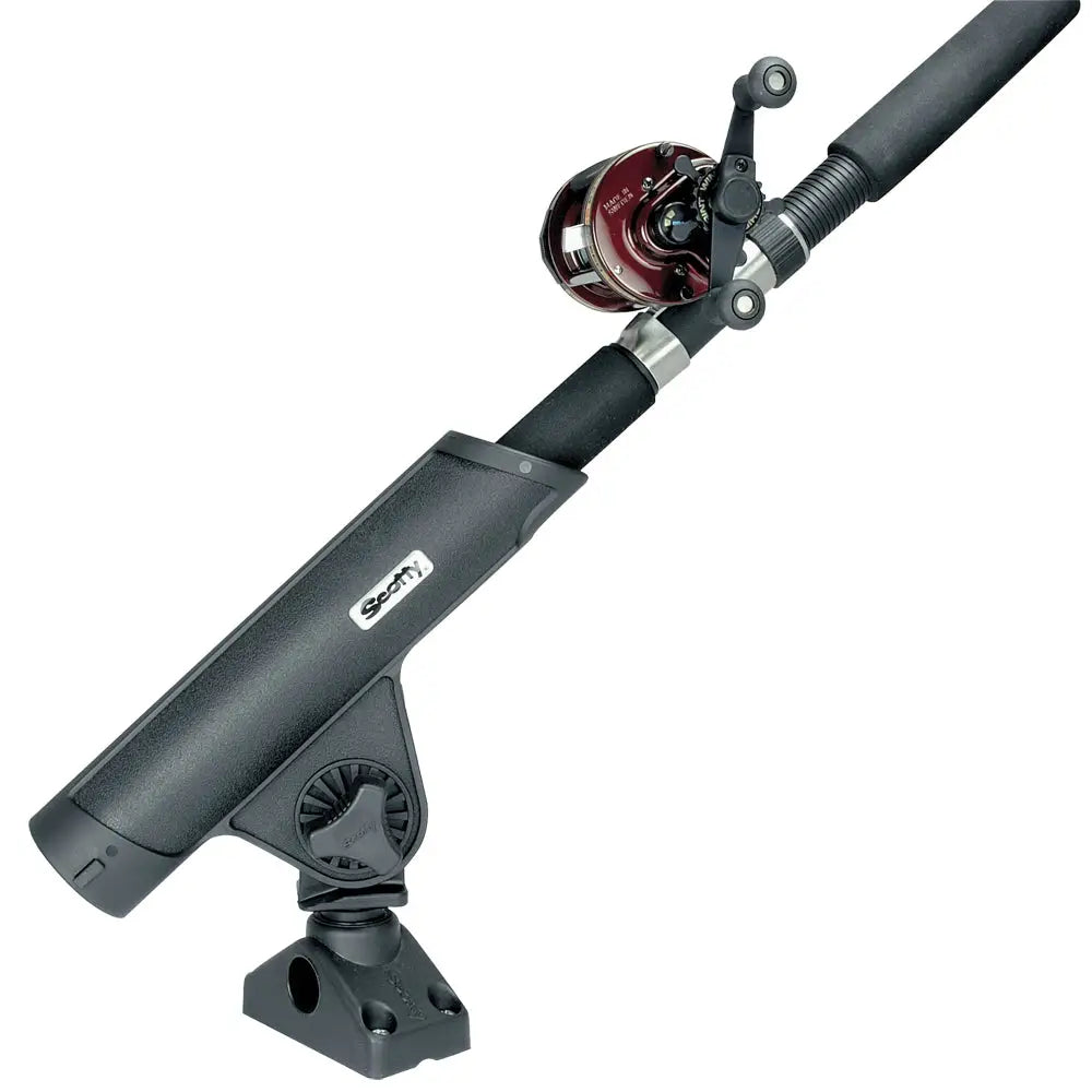 Scotty Rodmaster II Rod Holder w/241 Deck/Side Mount - Black [350] - Rod Holders