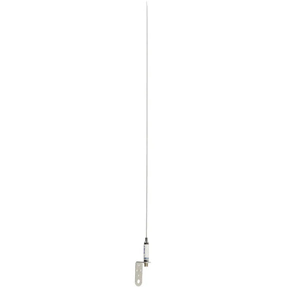 Scout 3’ 3dB Stainless VHF Whip Sailboat Antenna Bracket No Cable - Antennas