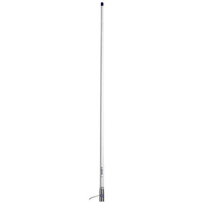 Scout 4’ White VHF Antenna 3dB Stainless Steel Ferule w/5M RG-58 Includes PL-259 [PF AN NVHF00044T] - Antennas