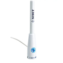 Scout 5’ White VHF Antenna 3dB Nylon Ferrule w/5M RG-58 Coax KS-22 [PF AN NVHF00002T] - Antennas