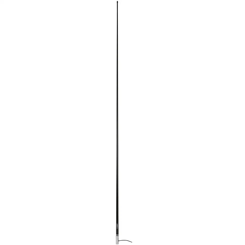 Scout 8’ Black VHF Antenna 6dB Stainless Steel Ferrule w/5M RG-58 Coax Includes PL-259 KS-42 [PF AN NVHF00009T]