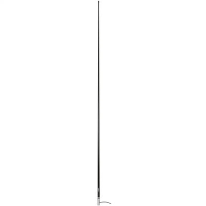 Scout 8’ Black VHF Antenna 6dB Stainless Steel Ferrule w/5M RG-58 Coax Includes PL-259 KS-42 [PF AN NVHF00009T]