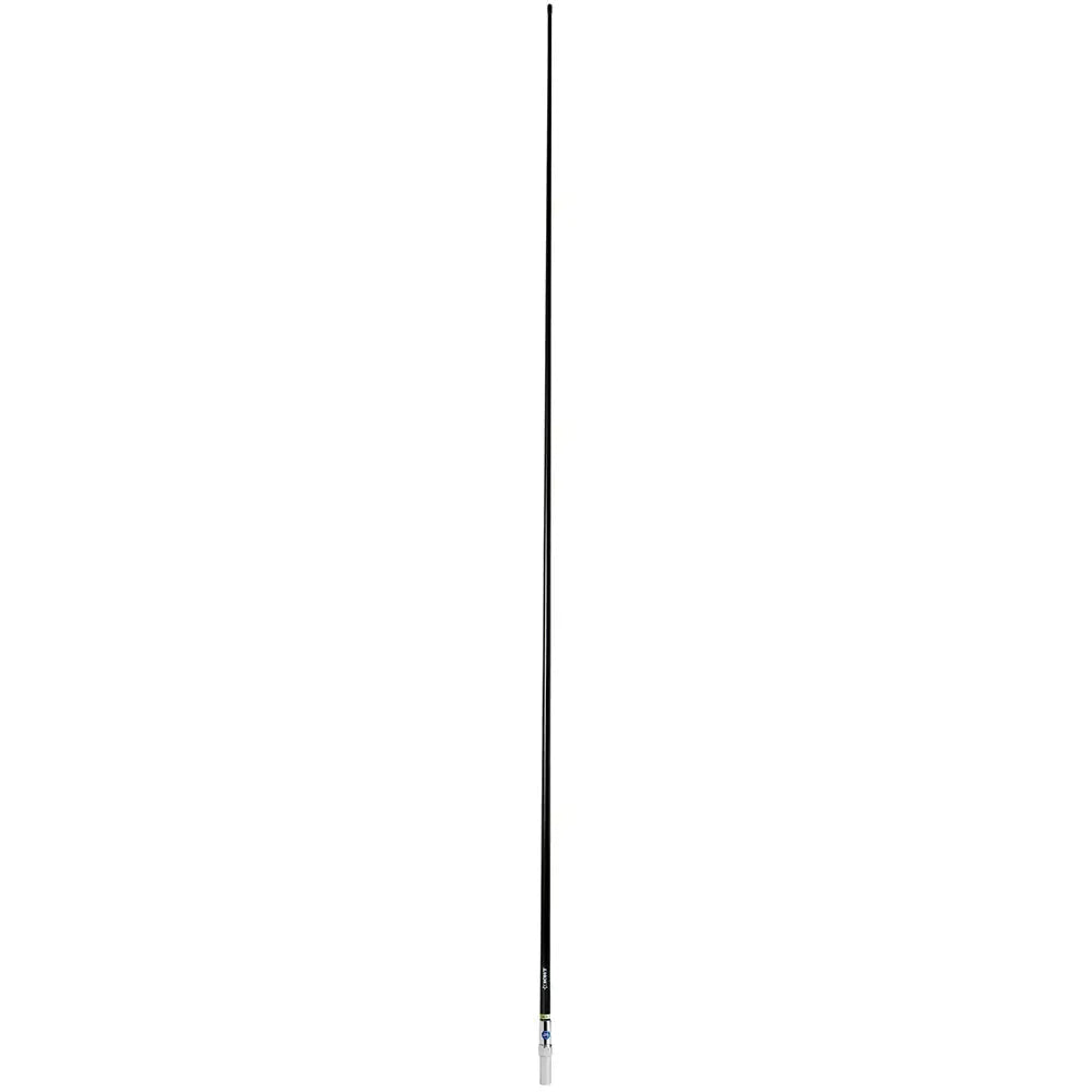 Scout 8’ QuickFit Black VHF Antenna w/5M Cable + FME Quick 6 Foam Filled 6db Solid Brass Copper Element [PF