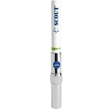 Scout 8’ QuickFit White VHF Antenna w/5M Cable + FME Quick 6 Foam Filled 6db Solid Brass Copper Element [PF