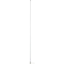 Scout 8’ White VHF Antenna 6dB Stainless Steel Ferrule w/5M RG-58 Coax Includes PL-259 KS-42 [PF AN NVHF00007T]