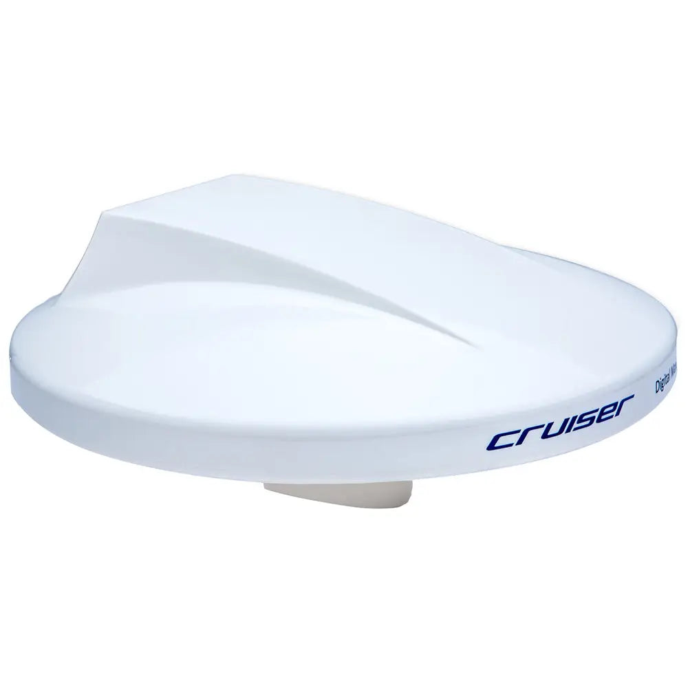 Scout Cruiser 10’’ White TV Antenna Omnidirectional w/20M 75 ohms Cable [PF AN NTV001] - Over-The-Air TV Antennas
