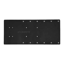 Sea Brackets 18’’ Straight Trolling Motor Plate - Black [SEA2324-BLK] - Trolling Motor Accessories