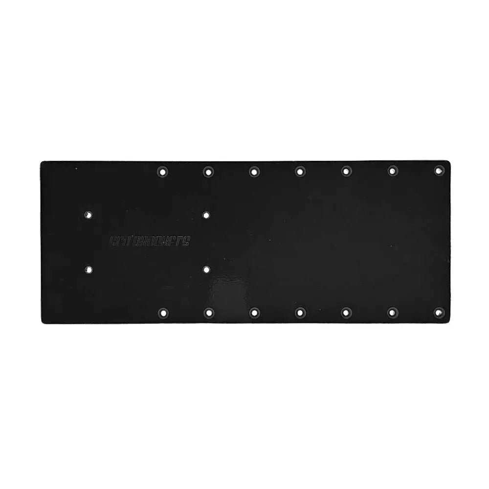 18’’ Straight Sea Brackets Garmin Kraken Trolling Motor Plate Black - Trolling Motor Accessories