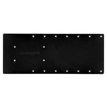 Sea Brackets Garmin Kraken Black 20 Inch Straight Trolling Motor Plate - Trolling Motor Accessories