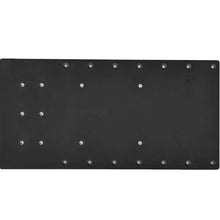 Sea Brackets 20’’ Straight Trolling Motor Plate f/Minn Kota Quest - Black [SEA2310-BLK] - Trolling Motor Accessories