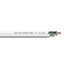 Sea-Dog 100 Foot 16/3 AWG White Green Black Triplex Flat Wire - Wire