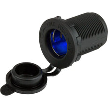 Sea-Dog 12V Power Socket w/Blue LEDs [426127-1] - Accessories
