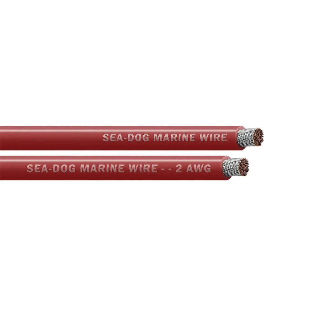 Sea-Dog 2 AWG Red Battery Cable - 250’ [8002024] - Wire