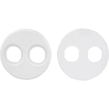 Sea-Dog 4’’ Gauge Power Socket Adapter Mounting Plate - White [426104-1] - Accessories