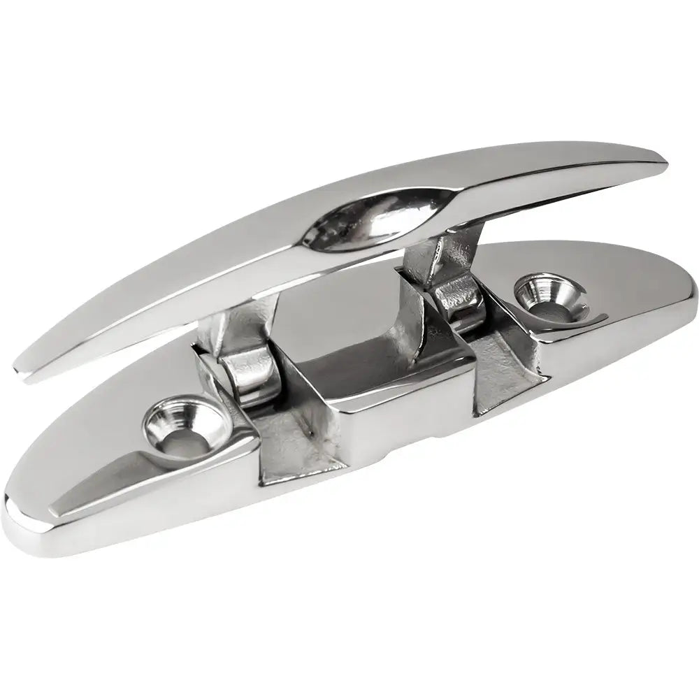 Folding Oval 5’’ Stainless Steel Sea-Dog Cleat - Cleats