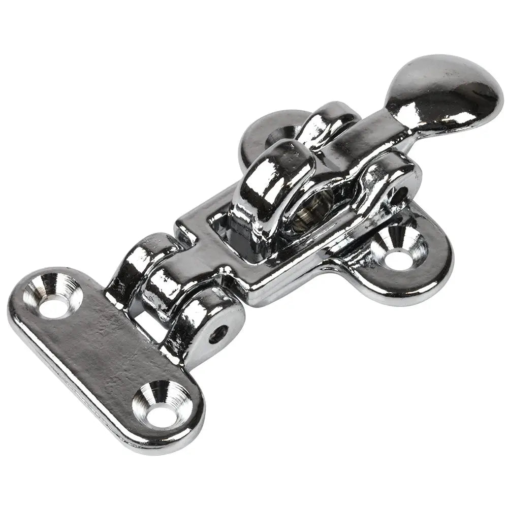 Sea-Dog Anti-Rattle Latch - Sand-Cast Chrome-Plated Brass [222110-1] - Latches