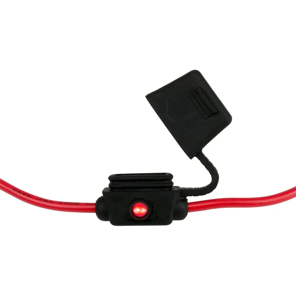 Sea-Dog ATO/ATC Style Inline LED Fuse Holder - Up to 30A [445197-1] - Fuse Blocks & Fuses