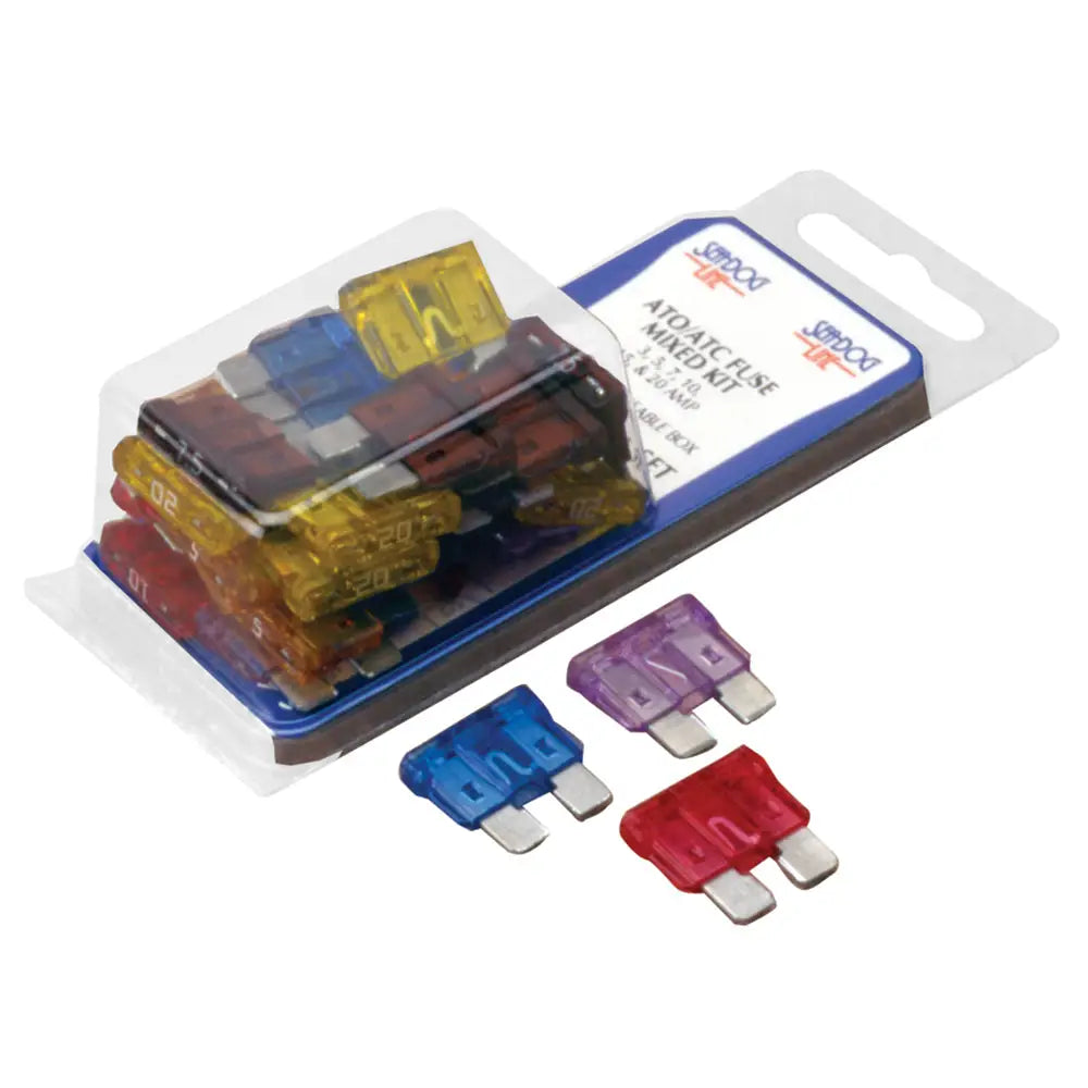 Sea-Dog ATO Style Mixed Fuse Kit [445190-1] - Fuse Blocks & Fuses