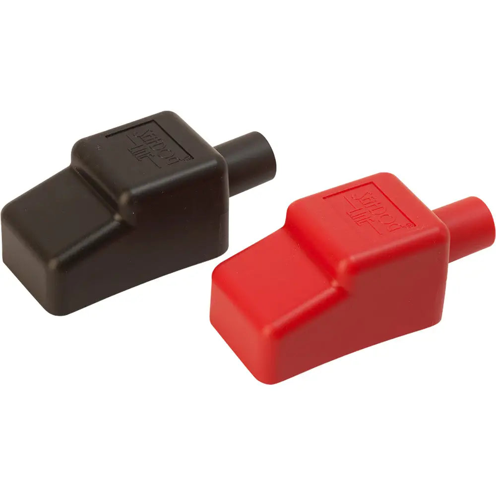 Sea-Dog Battery Terminal Covers - Red/Black - 5/8’’ [415115-1] - Battery Management