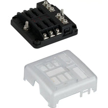 Sea-Dog Blade Style LED Indicator Fuse Block w/Negative Bus Bar - 6 Circuit [445185-1] - Fuse Blocks & Fuses