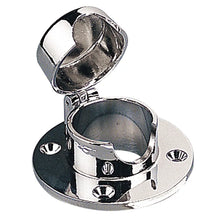 Sea-Dog Chrome Brass Hinged Chain Deck Pipe [322080-1] - Windlass Accessories